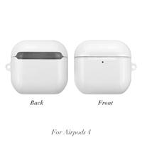 Funda Protectora para Auriculares Personalizada de Plástico para Sublimación 3D, Acabado Mate/Brillante, Anti-Caídas y Anti-Golpes, para 3 y 2