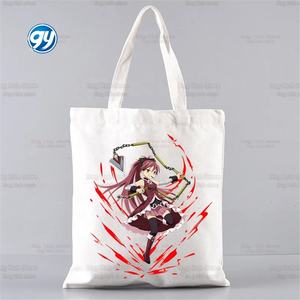 Madoka Magica Puella Magi Mahou Shoujo Kyubey Homura Hakemi Kaname Mami fourre-tout unisexe toile Shopping épaule enfants sac - Product Image 5