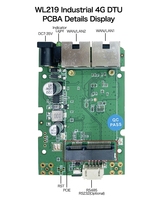 Routeur industriel 4G OpenWrt VPN pour voitures 12V WiFi LTE 3G 4G avec emplacement pour carte SIM DC7-35V MT7628 5G 2.4G Fréquences 300 Mbps Max LAN WEP