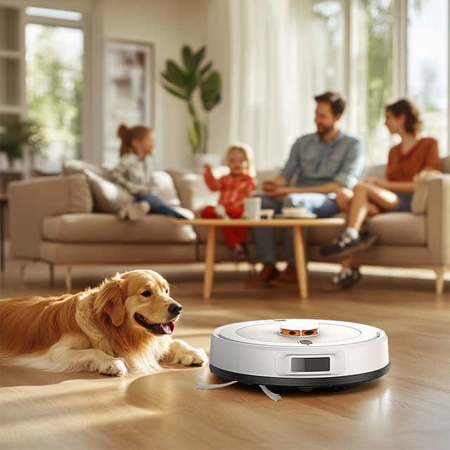 Teendow Top Quality Ultra Vacuum and Mop Robot Cleaner Rechargeable LDS Laser Aspiradora Robot Vacuum Cleaner