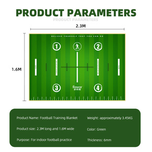 Tapis de terrain de <span class=keywords><strong>football</strong></span> pour enfants de grande taille Tapis de sol éducatif pour enfants RugAnti-Silp tapis d'entraînement de <span class=keywords><strong>football</strong></span> pour chambre d'enfants - Product Image 5