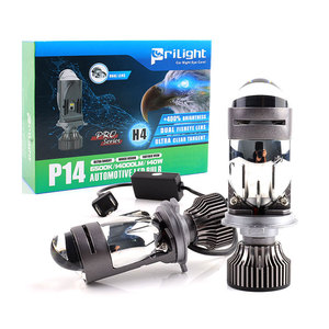 H4 <span class=keywords><strong>Mini</strong></span> Bi LED proyector 140W 14000LM Super brillante alto haz bajo coche Led faros bombillas de proyector - Product Image 1