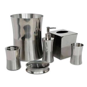 New Arrival Modern Design Eco-Friendly Plastic Four-piece Bathroom <b>Accessory</b> Set High Quality Materials Low Price - Product Image 5