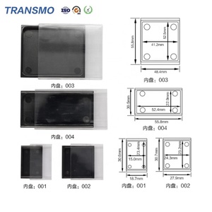 Boîtier personnalisable pour blush crème, étui carré magnétique pour palette d'ombres à paupières remplaçable, marque privée - Product Image 2