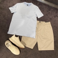 Camiseta Clásica para Hombre 2026, Ligera, Holgada, de Tela Suave, Secado Rápido, Corte Regular, Minimalista, Relajada y Transpirable