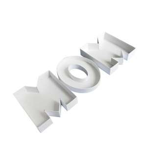 <span class=keywords><strong>Caja</strong></span> <span class=keywords><strong>de</strong></span> cartón rellenable <span class=keywords><strong>con</strong></span> forma <span class=keywords><strong>de</strong></span> letra para madre, regalo para el día <span class=keywords><strong>de</strong></span> la madre - Product Image 5