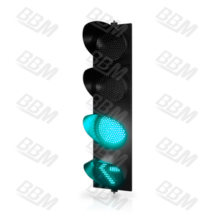 Feu de signalisation LED RGY à écran complet, flèche verte, 4 aspects, 300 mm, Semaforo - Product Image 4