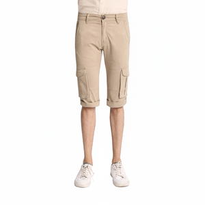 Shorts Cargo Homme 100% Coton Séchage Rapide – Taille Élastique Streetwear Décontracté Écologique Respirant Nouveau Modèle – Prix Bas Haute Qualité - Product Image 1