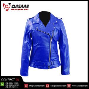 Manufacturer Female Motorcycle Zipper-Leather Coat Good Priced Genuine Pu Leather <b>Men</b> Fashion Bomber <b>Jacket</b> - Product Image 3