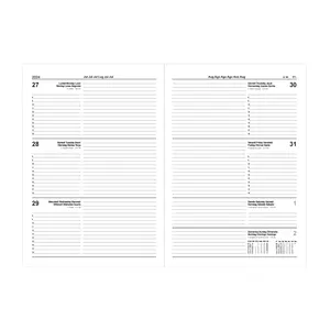 Agenda settimanale in PU riciclato, merchandising sostenibile - Product Image 2