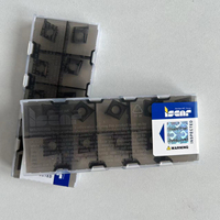 Venta al por mayor de insertos de carburo superduros ISCAR CCMT 3-1-SM IC907 5504773 con recubrimiento PCD PCBN CVD CBN para torneado externo en torno CNC OEM