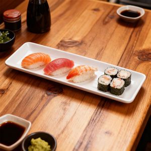 Platos de Melamina Estilo Japonés, Platos para Sushi, Duraderos, Irrompibles, para Hoteles, Buffets y Restaurantes - Product Image 2