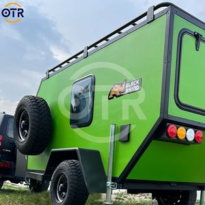 Tente en <span class=keywords><strong>toile</strong></span> imperméable (remorque incluse) tente de ramassage gonflable <span class=keywords><strong>pliante</strong></span> tente supérieure de Camping auvent de remorque tente <span class=keywords><strong>pour</strong></span> Camping en plein air - Product Image 4