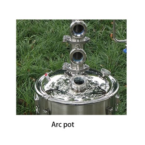 Noyau de cuivre flambant neuf, 50l, de type feu, 4 couches, socle en cuivre, testeur de degrés, vapeur de whisky, cognac - Product Image 6