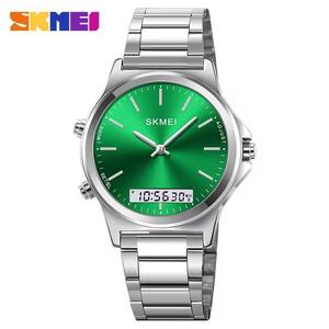 Reloj de Pulsera Deportivo de Moda SKMEI 2120, Relojes de Cuarzo Digitales de Negocios, Pantalla LED Dual ANALÓGICA-DIGITAL, Reloj de Lujo Resistente al Agua para Hombre - Product Image 6