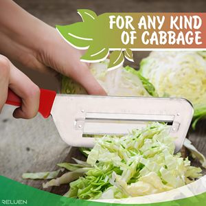 Rebanadora de repollo de acero inoxidable casera de doble capa, cuchillos de verduras manuales multifuncionales - Product Image 6
