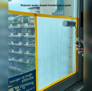 Émulsion industrielle givrée au silicone modifié, finition mate transparente, bonne couvrance, pH 8.1, 46% de teneur en solides, imperméable, sans décapage - Product Image 6