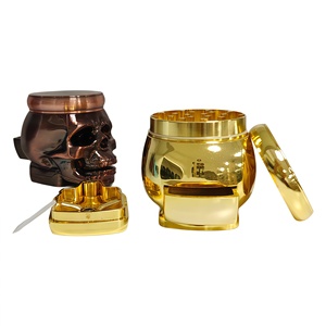 Fashion Design Colorful 4 Layers Zinc Alloy Customized Tobacco <b>Grinder</b> Manual <b>Herb</b> Crusher - Product Image 4