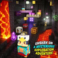 200 Pièces Blocs de Construction Magnétiques Pixel Cave 3D Aventure STEM Éducatifs Créatifs avec Élément Cristal de Lave