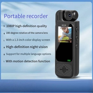 Caméra d'action avec écran : Enregistreur à clipser, haute définition, vision nocturne infrarouge, portable, taille pouce - Product Image 1