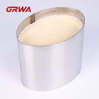 GRWA Substrat Céramique Ovale à Haut Débit, Porteur de Catalyseur 200 Cellules, Catalyseur Nid d'Abeille 300 400 Cellules en Acier Inoxydable SS304