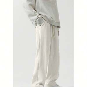 Pantalones largos de pana para hombre, pantalones informales cálidos gruesos de invierno para hombre, pantalones de pana rectos de moda para hombre - Product Image 3