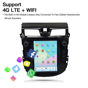 HFMidia 9.7inch Radio BT Vertical Screen Multimedia <b>Video</b> Head Unit For Nissan Altima 2013-2016 Wireless CarPlay Auto Players - Product Image 6