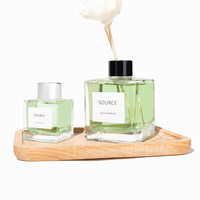 Bouteille en verre personnalisée de 50 ml et 200 ml pour parfum, huile essentielle, diffuseur à bâtonnets, ensembles de diffuseurs d'arômes pour la maison
