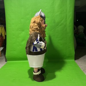 Custom Design di alta qualità oro peluche <span class=keywords><strong>leone</strong></span> Cosplay abbigliamento per adulti di grandi dimensioni Comfort morbido <span class=keywords><strong>Costume</strong></span> da mascotte pronto per la spedizione - Product Image 2
