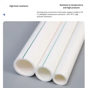 ท่อ PPR ขนาดใหญ่ เส้นผ่านศูนย์กลาง DN50-DN300 PN16-PN25 สำหรับงานวิศวกรรมประปาอุตสาหกรรมเทศบาล - Product Image 4