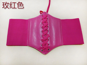 Phụ Nữ Giữ gìn Thắt Lưng Corset Rộng Faux PU Da Cơ Thể Giảm Béo Định Hình Gothic Tummy Bọc Eo Huấn Luyện Viên Tông Đơ Thắt Lưng Shapewear - Product Image 2