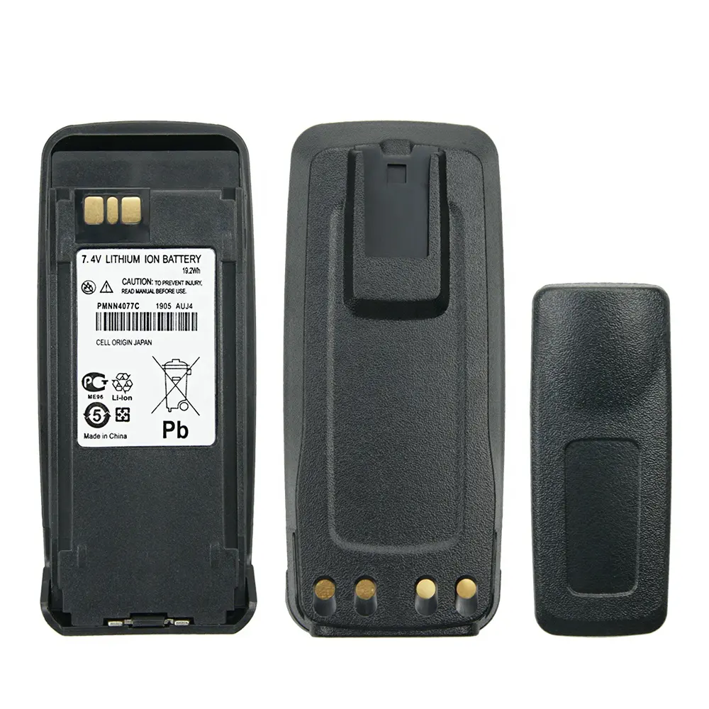 V73 10 cái/gói số lượng lớn pmnn4407c 7.4V 2200mAh Li-ion pin cho Motorola 2 cách phát thanh R3000, dp3400, dgp6150 +, mtr2000 không có impres