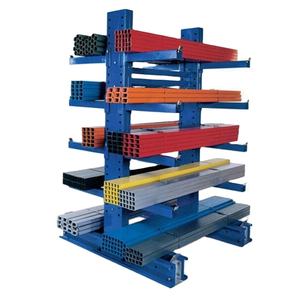 מדף קנטילבר מפלדה כבדה של Topeasy ODM עם גימור ציפוי אבקה למערכות אחסון במחסן - Product Image 1