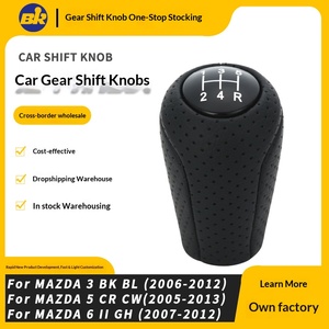 หัวเกียร์ Mazda <span class=keywords><strong>3</strong></span> 5 & 6 OLIVER พร้อมลูกบิดและ<span class=keywords><strong>ด้า</strong></span>มจับสำหรับเกียร์ 5/6 - Product Image 2