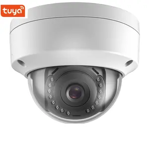 TUYA App Smart Home Wifi 2MP Dome Camera IP65 Cloud 2 Way Dome Camera With IR Led Night Vision Motion Detection