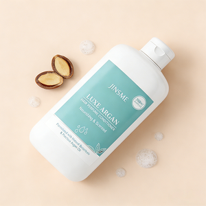 Après-shampoing à l'huile d'argan en marque propre 380 ml Lisse Nourrissant et hydratant Convient aux cheveux secs et normaux OEM ODM - Product Image 5