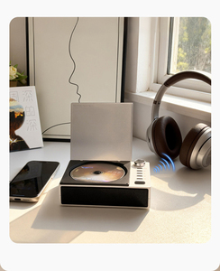 <span class=keywords><strong>Lecteur</strong></span> de <span class=keywords><strong>CD</strong></span> de qualité supérieure, haut-parleur Bluetooth rechargeable, <span class=keywords><strong>lecteur</strong></span> de disques <span class=keywords><strong>intégré</strong></span>, cadeau de festival - Product Image 4