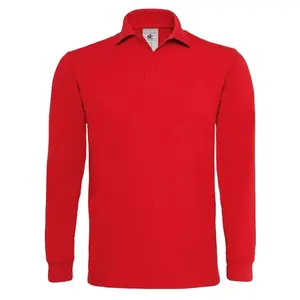 Polo a maniche lunghe Heavymill PU423, merchandising personalizzato - Product Image 1