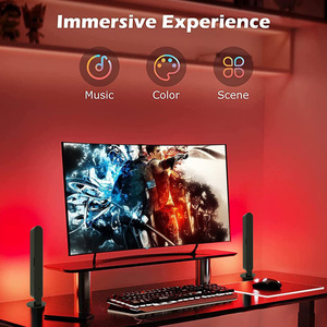Lámpara de Escritorio Inteligente para Juegos con Iluminación Dinámica para Habitación, Barra de Luz con Sincronización Musical, Controlada por Aplicación, para Decoración de Gamers - Product Image 3