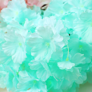 Branches de fleurs de cerisier artificielles Xinchengzhi 30cm-100cm, bouquet de fleurs en soie et plastique pour décoration intérieure de mariage - Product Image 3
