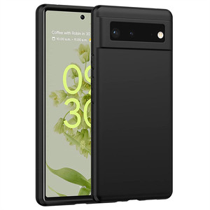Coque de téléphone en TPU noir mat pour <span class=keywords><strong>Google</strong></span> 8 <span class=keywords><strong>7</strong></span> Pro 6 Pro 6A 5A, couverture arrière antichoc en Silicone souple - Product Image 1