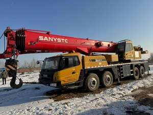 Grue mobile Sany QY50 50T d'occasion de haute qualité, état d'origine, équipement de levage robuste et fiable - Product Image 3