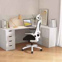 Chaise de bureau exécutive en maille ergonomique pivotante multifonctionnelle Yazhi moderne avec accoudoirs réglables