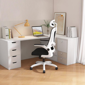 Yazhi Moderne Multifunctionele Draaibare Ergonomisch Kantoor Mesh Computer Executive Bureaustoel Met Verstelbare Armleuning - Product Image 2