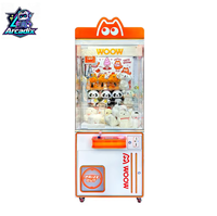 Arcadix Machine à griffes à monnayeur pour peluches, jeu d'arcade pour enfants, centres commerciaux et salles de jeux