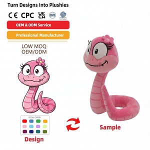 Fabricant de jouets en peluche personnalisés, usine de production de serpents floraux hautement réalistes, décoration sur le thème des fleurs, poupée en peluche personnalisée en vinyle, <span class=keywords><strong>porte</strong></span>-clés - Product Image 1