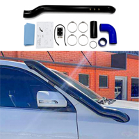 Snorkel de voiture tout-terrain 4x4 en acier inoxydable noir de luxe, prise d'air, accessoires 4x4 pour Toyota Hilux Vigo N70 N80 4x4