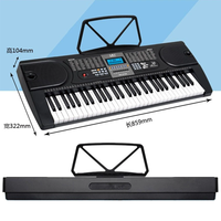 MK-2106 61Keys Keyboard Electronic Piano for Beginners Keyboard Instrument