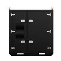 Système de stockage d'énergie mobile silencieux hors réseau 100 kWh LiFePO4, générateur d'énergie d'urgence compact et robuste pour la charge rapide en courant continu
