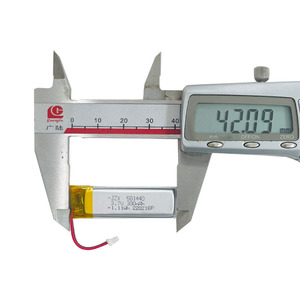 סוללת ליתיום-יון סוללה נטענת 3.7v 230mah 352728 עבור שעון חכם - Product Image 5